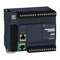 SCHNEIDER TM221CE24T ຕົວຄວບຄຸມໂລຈິກ M221-24IO TR.PNP ETHERNET