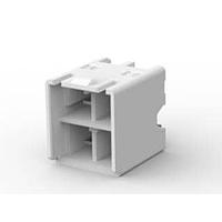 AMP Connectors - TE Connectivity 1376386-2 ຮອງສະໜອງສະເພາະແລະສາຍສະເພາະ 5mm B-T-W Conn. 4P(2row) HDR A