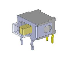 Dailywell 5SES1S105M6RES ສະລາຍສະວິດຊ໌ຊັ້ນນ້ອຍຂະໜາດຍ່ອຍ Slide SPDP switch on-on (ລ້າງໄດ້)
