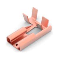 AMP Connectors - TE Connectivity 180464-4 ແຟລັກ ທແບບ 250 FASTON,FLAG,REC.,14-17AWG, PB