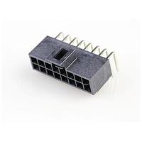 Molex 105314-1516 ຮີເຊບເຕິເຄວ NANOFIT HDR RA DLR 16CKT TIN BLK