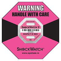 SpotSee 45000K ShockWatch 2 ShockWatch 2 - 5G - ມີເລກລະຫັດຕົວຕົນ, ລວມປ້າຍກຳກັບ