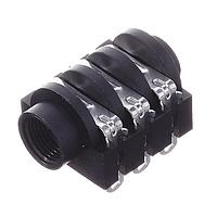 Amphenol Audio ACJS-IHS ຕົວເຊື່ອມໂທລະສັບ 1/4" ກອງພລາສຕິກ-ກອງຄອບດ້ວຍແກ້ວເຫຼັ້ມມີແກ້ວເຫຼັ້ມມີເກມອະໄຫຼ່