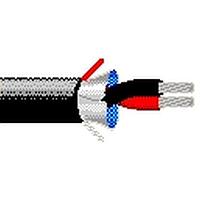 Belden 9343 010500 ຖານຈອງຈຳກັດພະລັງງານ 14AWG 1PR SHIELD 500ft SPOOL ສີດຳ