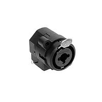 Amphenol Audio ACJC9V BULK ຕົວເຊື່ອມ XLR 1/4" XLR Dual Chassis Mount C Type Stereo Vertical PCB Switching XLR