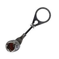 Trompeter / Cinch Connectivity Solutions RFI155-13-D4 ເຄື່ອງສົມບັດ TRS JK RFI Cap ມີສາຍ SS 3"