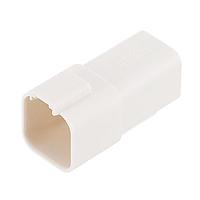 Amphenol SINE Systems AT04-6P-WHT ຕົວເຊື່ອມຕໍ່ 6-ທາງ, ຜູ້ຊາຍ