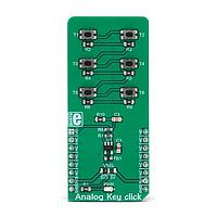 Mikroe MIKROE-3409 ແຜ່ນເພີ່ມ Add-On Boards Analog Key Click