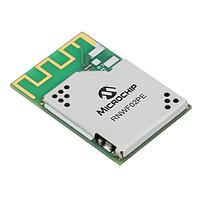 Microchip Technology RNWF02PE-I/100 ໂມດູນ WiFi 28-pad Wi-Fi RN module, 802.11 b/g/n, PCB ant