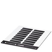 PHOENIX CONTACT 0831509 ປ້າຍກຳນົດສາຍສາຍ LS-WMTB-AL (40X15)BK