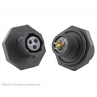 Eaton Souriau-Sunbank UTS78E3SM12 ຮອບຮອງພລາສຕິກທີ່ມີເກັບກະດູກພາຍໃນ, ບໍ່ມີຝາຫຼັງ, ມີຕິດຕໍ່ຊໍເລີຍຜູ້ຍິງ 3 ຕົວ, IP68/69K ໃນສະພາບບໍ່ໄດ້ເຊື່ອມຕໍ່