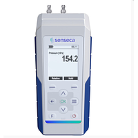 Senseca PRO 215-3 ແຮງດັນຄວາມແຕກຕ່າງຂອງມືຖື, integr. ເຊັນເຊີ, ຈໍສະແດງຜົນກາຟິກ (-200 ... +200 hPa; 0.1 hPa)