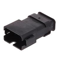 Amphenol SINE Systems AT04-12PA-SRBK ຕົວເຊື່ອມຕໍ່ Recpt 12-Way Strain Relief ສີດຳ