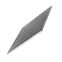 Bud Industries TBC-14262 ອຸປະກອນເສີມ RAK-MOUNT T/B COVER (VENTED)