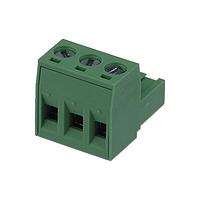 Molex 39530-5003 ປລັກ 5.08MM ຢູໂຣ ປລັກ RA URO PLUG RA GRN 3CKT