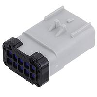 Aptiv 15491340 ຕົວເຊື່ອມ 10 ທາງ ຜູ້ຊາຍ APEX 2.8 ປິດກັນນ້ຳ ສີເທາແຈ້ງ CONN