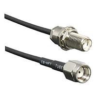 Linx Technologies - TE Connectivity CSA-RPSM-216-SAFB ສາຍສັນຍານ RF Cable Assemblies CONREVSMA007, CONSMA 005 ມີຄວາມຍາວ 8.5" RG-174