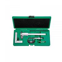 INSIZE 5041-2 4- ຊຸດເຄື່ອງມືວັດແທກສິ້ນ (0-150mm/0-6",  0-25mm)