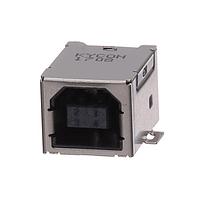 Kycon KUSBX-SMTBS1NBTR ຕົວເຊື່ອມ USB ປະເພດ B D/AVR 29 CONN B/L PP 440 THRD INS BLK