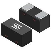 Taiwan Semiconductor TESDL3V3B23P1Q0 M3G ດາຍໂດດ TVS DFN0603-2L, 3.3V, 70W, 17pF, ດາຍໂດດປ້ອງກັນ ESD ແລະ ອາເຣຍ