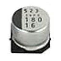 PANASONIC 16SVPS180M ອະລູມິນຽມ ໂປລິເມີ ຄາປາຊິເຕີ 16ໂວລ໌ 180uF 29mohm 10x8mm OSCON