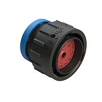 Amphenol SINE Systems AHDP06-24-14PR-BRA ຕົວເຊື່ອມ 14 ຕຳແໜ່ງ ປລັກ ສີຟ້າ