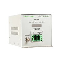 Tekbox TBL05100-1 ເຄືອຂ່າຍການສະຫຼຸບຄວາມຕໍ່ຕ້ານສາຍສະເພາະ (50Ω // 5µH, 10 kHz – 400 MHz)