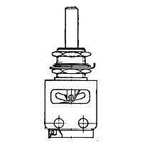 Honeywell 13AT117 ສະຫນັບສະຫນູນ Toggle Switches TOGGLE SW DPDT 2POS Sold term Spc DsnLvr