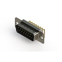 EDAC 621-M15-360-LN1 ຕົວເຊື່ອມ D-Sub - ຕົວເຊື່ອມ D-Sub ມຸມຂວາ ຄວາມໜາແບບມາດຕະຖານ