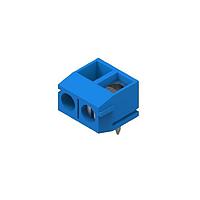 Wurth Elektronik 691106800001 ອຸປະກອນປ້ອງກັນສາຍສັ້ນ WR-TBL 10.0mm pitch Modular THT ສີຟ້າ ການເຂົ້າສາຍແບບຕັ້ງຕົ້ນ ອຸປະກອນປ້ອງກັນສາຍສັ້ນ 7.5mm ສູງ 1P