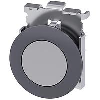 SIEMENS 3SU10600JB800AA0 ປຸ່ມກົດແບບແບບແບບແບບແບບ. ສີເທົາ