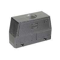 HARTING 19307240427 ຕໍ່ຕໍ່ພະລັງງານຫນັກ HAN B HOOD TOP ENTRY HC M32 ສີດຳ