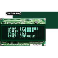 Matrix Orbital GRN204 ເຄື່ອງສົມບັດ 20x4 ຂໍ້ຄວາມສີຂຽວ VFD Filter