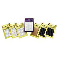 3M Electronic Specialty SJ-6553-Quite-Clear-Pack ບັມເປີ / ຂາ BUMPON BLISTER PACK 18 BLISTERS PER CASE