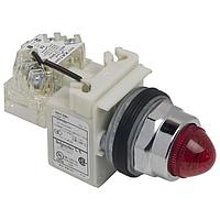 SCHNEIDER 9001KT1R9 ໄຟສະແດງ Pilot Light PILOTLIGHT 120VAC 30MM TYPE K