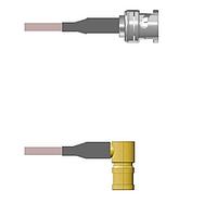 Amphenol Custom Cable Q-0K03T000R120i ສາຍສັນຍານ RF BNC-SP/SMB-RP G316D 120I