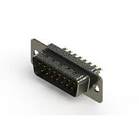 EDAC 627-M15-322-WT1 ຕົວເຊື່ອມ D-Sub - ຕົວເຊື່ອມ D-Sub ຄວາມໜາ້ຄວາມຖືກມາດຕະຖານ ແບບຕັ້ງຕົວແບບຕັດກະເປົາ