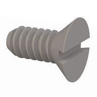 Essentra Components 020632A031 ສະກຣູ Slotted Countersunk 82 Slotted CSK, ກະດູກ #6-32, ຄວາມຍາວ 5/16