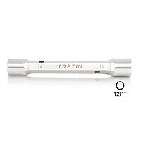 TOPTUL AEBE3032 wrench ເຕົ້າສຽບປາຍຄູ່ (30x32mm L=220mm)