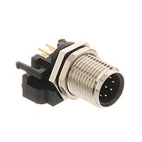 AMP Connectors - TE Connectivity 5-2172080-2 ຕົວຜູ້ຊາຍ M12 ຕົວຕິດກັບກັບຫຼັງ PNLREAR 8P ACODE PCBSTD SRT SHL