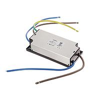 Schaffner FN2520-20-07-C1111 ຕັ້ງຕົວກັນສະເຫຼີມພະລັງງານ ຕົວກັນສະເຫຼີມພະລັງງານເຟສດຽວ 1HU 20 A, ການເຊື່ອມຕໍ່ສາຍລິດຊ໌, 9.4nF