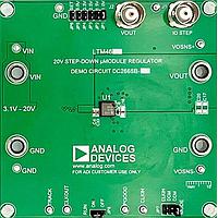 Analog Devices DC2665B-A ຕົວຄວບຄຸມແຮງໂຕລະຟັດ - ຕົວຄວບຄຸມປ່ຽນແປງ 20VIN, 12A ມູນລະດັບ DC/DC ລະບົບຕົວຄວບຄຸມ