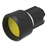 EAO 45-2131.1340.000 Switch Actuators Pushbutton actuator yellow lens lower than front ring Impuls front/housing plastic