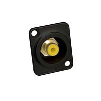 Amphenol Audio ACJB-YEL ປັນເຈວມັນທ໌ຈແກກ RCA/D-SHELL CONN