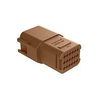 Amphenol SINE Systems ATV04-18PD 18-Way 18 POS RCPT SZ 16 In-Line Key D