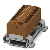 PHOENIX CONTACT 3273778 ບລັອກຕິດຕາມແຖວ DIN PTFIX 10/18X4-NS35A BN