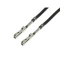 Molex 217790-1121 ສາຍນໍາສົ່ງ Pre-Crimped Lead SQUBA 1.8 F-F 75MM 2 2 AWG LEADS BK Sn