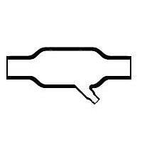 Raychem - TE Connectivity 342A012-25/225-0 ບູດການໂປດຜ່ານ, ຮູບຕົວ Y HS-TRANSITION