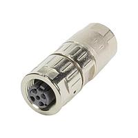 HARTING 21038812405 ຕົວຕິດ M12 SLIM FEMALE CRIMP 4 POL D COD