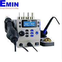 ATTEN ST-8802 ສະຖານີ Rework ສອງຊ່ອງອັດສະລິຍະ (65W/800W; 80~480℃/100~500℃)